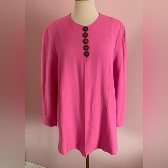 Jax Tops - Vintage JAX Hot Pink Jacket